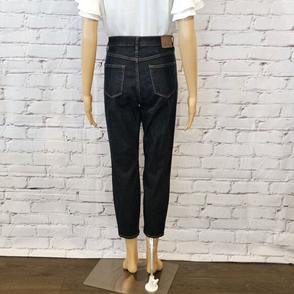 J. CREW - Lookout high rise skinny dark wash blue jeans - Picture 9 of 11